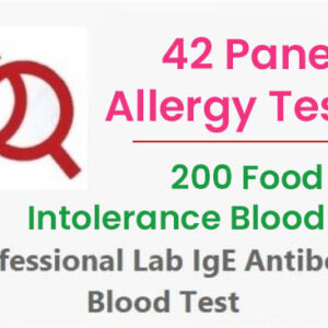 42 Panel Allergy &  200 Food Intolerance Blood Test